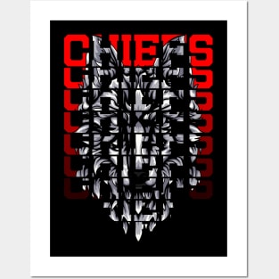 CHIEFS FOOTBALL Posters and Art